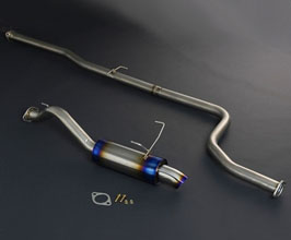Js Racing FX-PRO Full Ti Exhaust System - 60RR (Titanium) for Acura Integra Type-R DC2