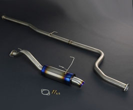 Js Racing SUS Plus Exhaust System - 60RR (Stainless with Titanium) for Acura Integra Type-R DC2