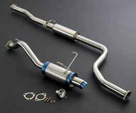 Js Racing SUS Plus Exhaust System - 60RS (Stainless with Titanium) for Acura Integra DB8
