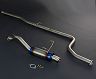 Js Racing SUS Plus Exhaust System - 60RR (Stainless with Titanium) for Acura Integra DB8
