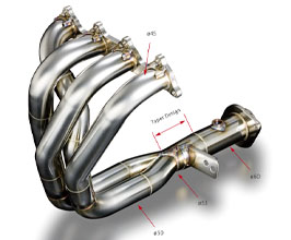 TODA RACING Exhaust Manifold V2 - 4-2-1 (Stainless) for Acura Integra Type-R DC2 B18C