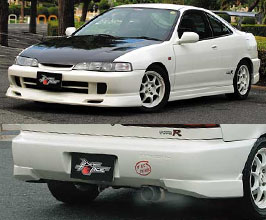 ChargeSpeed Aero Half Spoiler Kit (FRP) for Acura Integra Type-R DC2