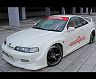 M&M Honda Hyper Wide Body Fenders and Side Steps for C-West Front Bumper (FRP) for Acura Integra Type-R DC2 JDM