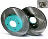 Project Mu SCR Pure Plus6 Rotors - Rear 1-Piece Slotted for Acura Integra Type-R DC2