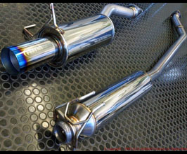 FEELS Sonic Muffler Exhaust System (Stainless) for Acura RSX DC5