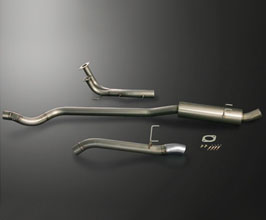 Js Racing SUS Plus Exhaust System with Ti Tip - 70RR (Stainless) for Acura Integra Type-R DC5
