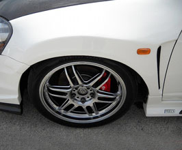FEELS Front 25mm Wide Fenders (FRP) for Acura Integra Type-R DC5
