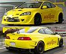 M&M Honda Hyper Wide Body Fenders and Side Steps for C-West Front Bumper v2 (FRP) for Acura RSX DC5
