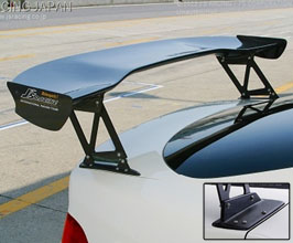 Js Racing 3D GT Wing Type-1 for Factory Trunk Holes - 1600mm (Carbon Fiber) for Acura RSX DC5