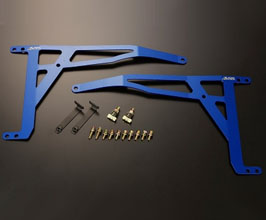 Js Racing Front Side Fender Frame Braces (Steel) for Acura RSX DC5