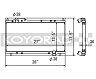 KOYORAD V 36mm Core Racing Radiator (Aluminum)