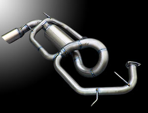 RF Yamamoto GT Exhaust System - Version 2 (Stainless) for Acura NSX NA