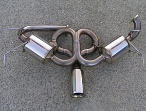RF Yamamoto GT Exhaust System - Version 3 Suzuka SPL (Stainless) for Acura NSX NA