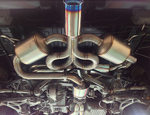 RF Yamamoto GT Exhaust System - Version 3 Suzuka SPL (Titanium) for Acura NSX NA