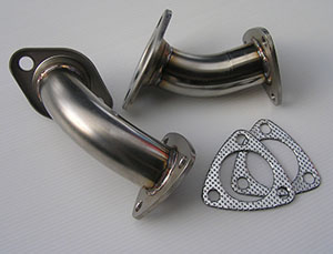 RF Yamamoto NA1 Exhaust Adapter Pipes (Stainless) for Acura NSX NA