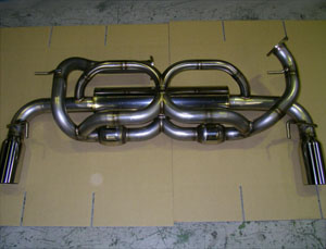 Tracy Sports TIATEC FN-09 Exhaust System with Dual Tips (Stainless) for Acura NSX NA1 C30A