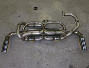 Tracy Sports TIATEC FN-09 Exhaust System with Dual Tips (Stainless) for Acura NSX NA