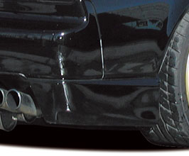 Border Racing Aero Rear Side Half Spoilers (FRP) for Acura NSX NA1