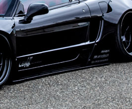 Liberty Walk LB Side Under Spoilers (FRP) for Acura NSX NA
