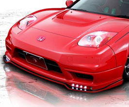 ROWEN NSX-RR Premium Aero Front Lip Spoiler with LEDs for Acura NSX NA