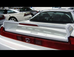 Garage Kite R Style Rear Wing with High Mount LED - New Type (FRP) for Acura NSX NA