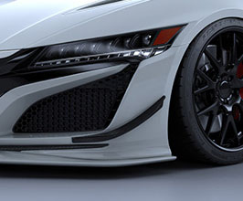 Artisan Spirits Sports Line BLACK LABEL Front Bumper Canards for Acura NSX NC1