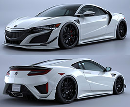 Artisan Spirits Sports Line BLACK LABEL Under Spoiler Kit for Acura NSX NC