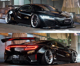 Liberty Walk LB Works Complete Wide Body Lip Kit for Acura NSX NC