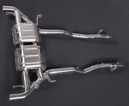 Capristo Valved Muffler Exhaust System (Stainless) for Aston Martin Vanquish