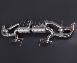 Capristo Valved Muffler Exhaust System (Stainless) for Aston Martin Vantage