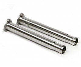 Larini Secondary Race Catalyst Bypass Pipes (Stainless) for Aston Martin Vantage V12 (Incl S)