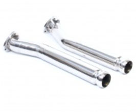 Larini Secondary Race Catalyst Bypass Pipes (Stainless) for Aston Martin Vantage 1
