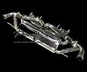 Power Craft Hybrid Exhaust Muffler System with Valves (Stainless) for Aston Martin Vantage V12