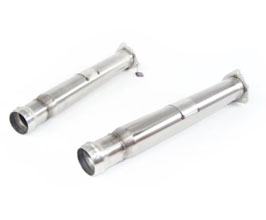 QuickSilver Secondary Catalyst Bypass Pipes (Stainless) for Aston Martin Vantage 1