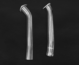 Capristo Secondary Cat Delete Pipes (Stainless) for Aston Martin Vantage 2