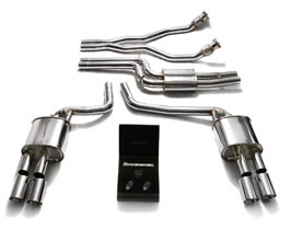 ARMYTRIX Valvetronic Exhaust System with Front and Mid Pipes (Stainless) for Audi A5 / S5 3.0 TFSI Sportback B8