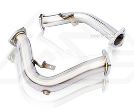 Fi Exhaust Ultra High Flow Cat Bypass Downpipes (Stainless) for Audi A5 B8