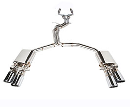 iPE Exhaust Valvetronic Exhaust System with Front and X-Pipes (Stainless) for Audi S5 3.0t