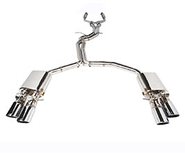 iPE Valvetronic Exhaust System with Front and X-Pipes (Stainless) for Audi A5 B8