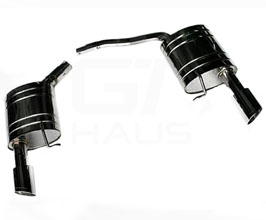 Meisterschaft by GTHAUS GT Racing Exhaust System with Dual Tips (Stainless) for Audi A5 B8
