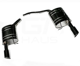 Meisterschaft by GTHAUS GT Racing Exhaust System with Dual Tips (Stainless) for Audi A5 2.0 TFSI B8