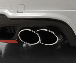 WALD DTM Sports TWIN240x2 Muffler Exhaust System (Stainless) for Audi A5 Sportback S Line