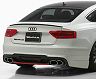 WALD Sports Line Rear Skirt Half Spoiler (FRP) for Audi A5 Sportback S Line