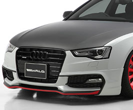 WALD Sports Line Front Half Spoiler (FRP) for Audi A5 B8