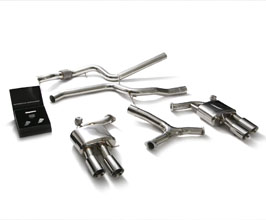 ARMYTRIX Valvetronic Exhaust System with Front and Mid Pipes (Stainless) for Audi A5 2.0 TFSI 2WD B9