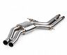APR Exhaust Mid Pipes with Center Muffler (Stainless)