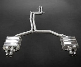 Capristo Valved Exhaust with Mid-Pipes (Stainless) for Audi RS6