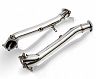 Fi Exhaust Ultra High Flow Cat Bypass Downpipes (Stainless) for Audi RS6 Sportback / S6 C7
