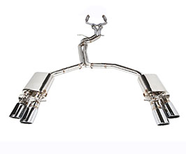 iPE Exhaust Valvetronic Exhaust System with Front and X-Pipes (Stainless) for Audi A6 C7