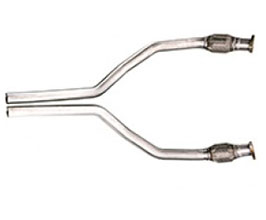 Tubi Style Exhaust Front Pipes (Stainless) for Audi A6 C7